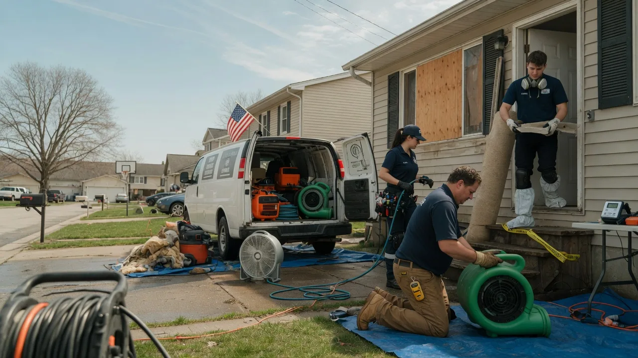 Water Damage Restoration in Walton, KS near me